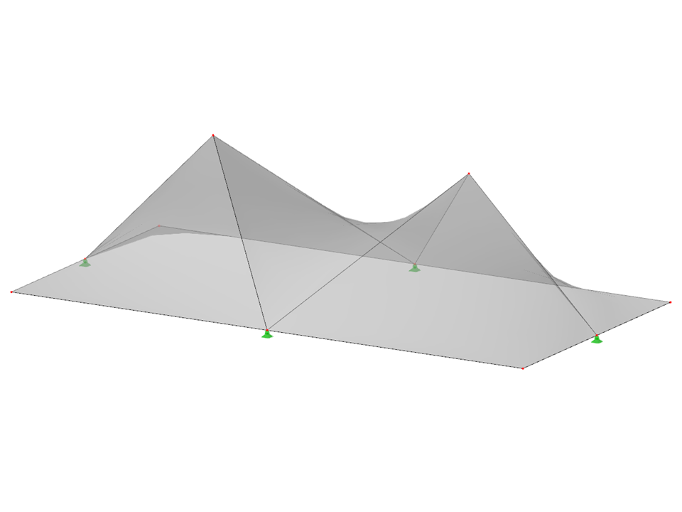Model ID 2109 | SHH040 | Anticlastic Shells
