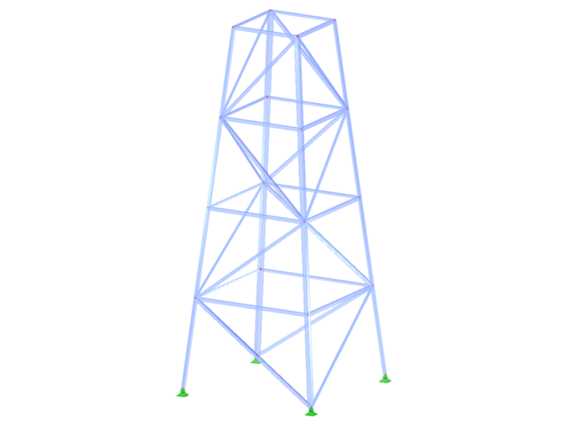 Model ID 2110 | TSR015-a | Lattice Tower