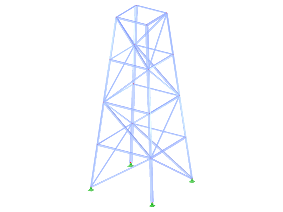 Model ID 2111 | TSR015-b | Lattice Tower