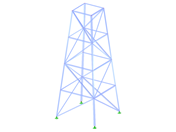 Model ID 2111 | TSR015-b | Lattice Tower