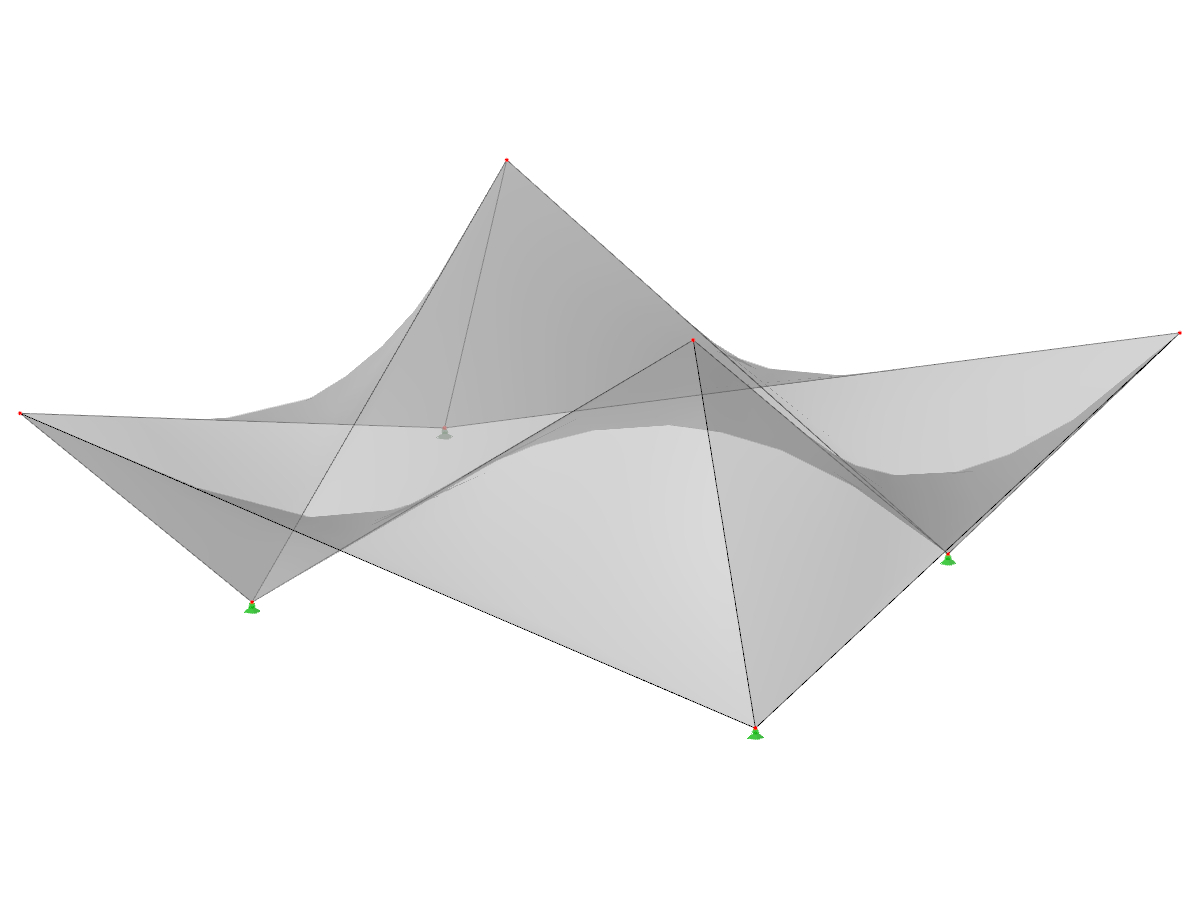 Model ID 2113 | SHH041-a | Anticlastic Shells