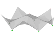 Model ID 2126 | SHH071 | Anticlastic Shells