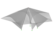 Model ID 2127 | SHH072 | Anticlastic Shells