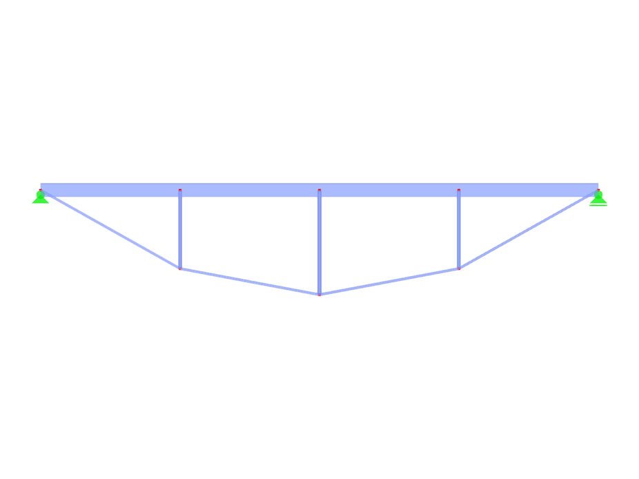 Model ID 2811 | IBB003p-plg | Inverted Bowstring Beam