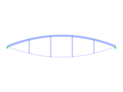 Model ID 2834 | IBB008p-crv | Inverted Bowstring Beam