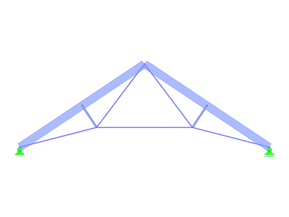 Model ID 2843 | IBB015 | Inverted Bowstring Beam