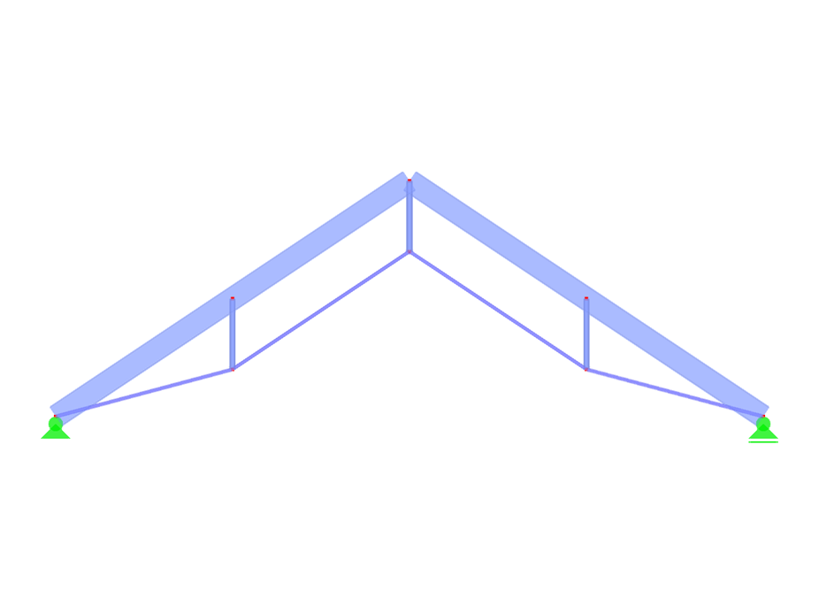 Model ID 2844 | IBB011 | Inverted Bowstring Beam