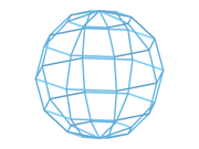 Model ID 2864 | SPH001 | Sphere | Polygonal Meridians and Parallels