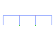 Model ID 2954 | FMB001 | Frame | Single-Story | Multi-Bay | Horizontal Girder