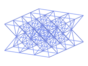 Model ID 3118 | 3TS001 | Due to the pattern of the structure, the number of spans in the X or Y direction should be increased or decreased by "one" step from the previous level.