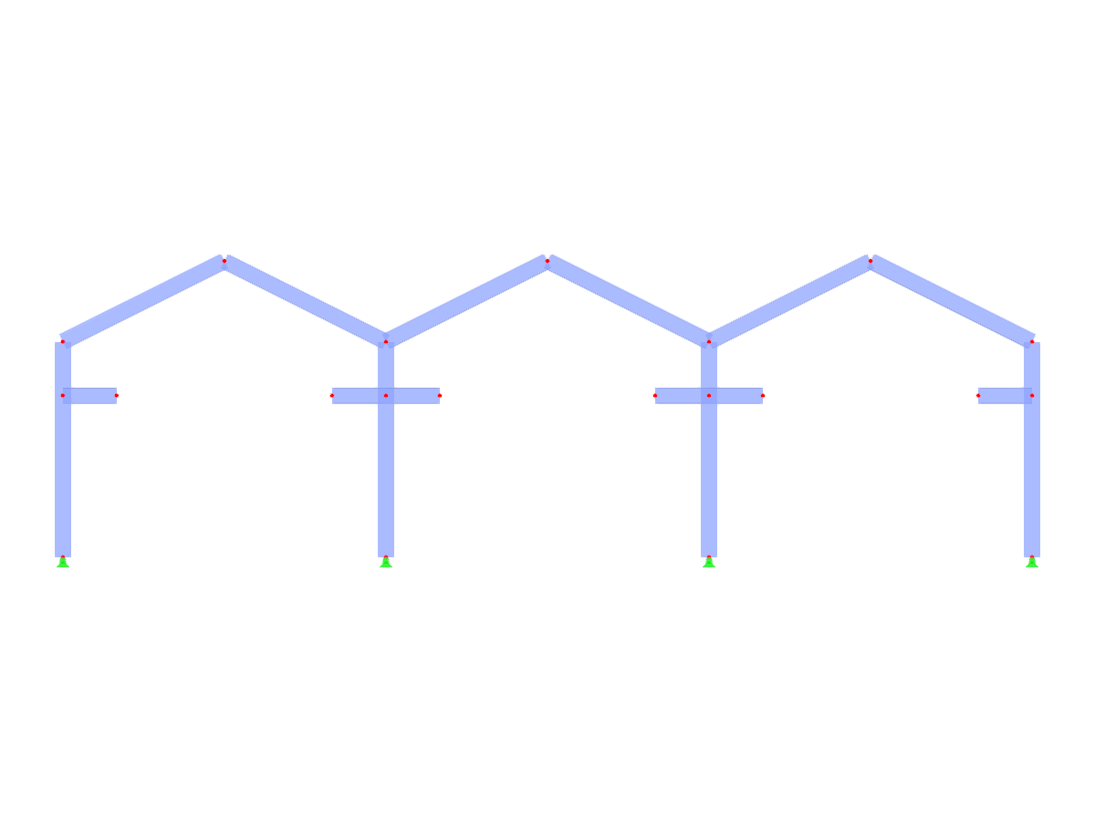 Model ID 3296 | F3B006 | Three-Bay Frames