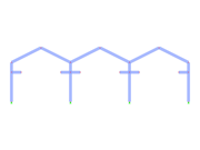Model ID 3296 | F3B006 | Three-Bay Frames