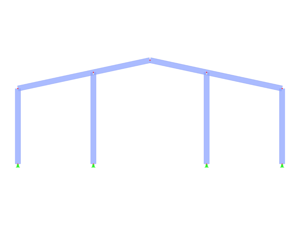 Model ID 3299 | F3B009 | Three-Bay Frames