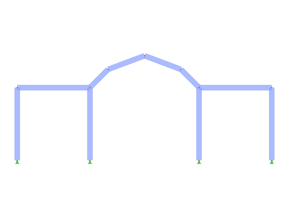 Model ID 3307 | F3B015 | Three-Bay Frames