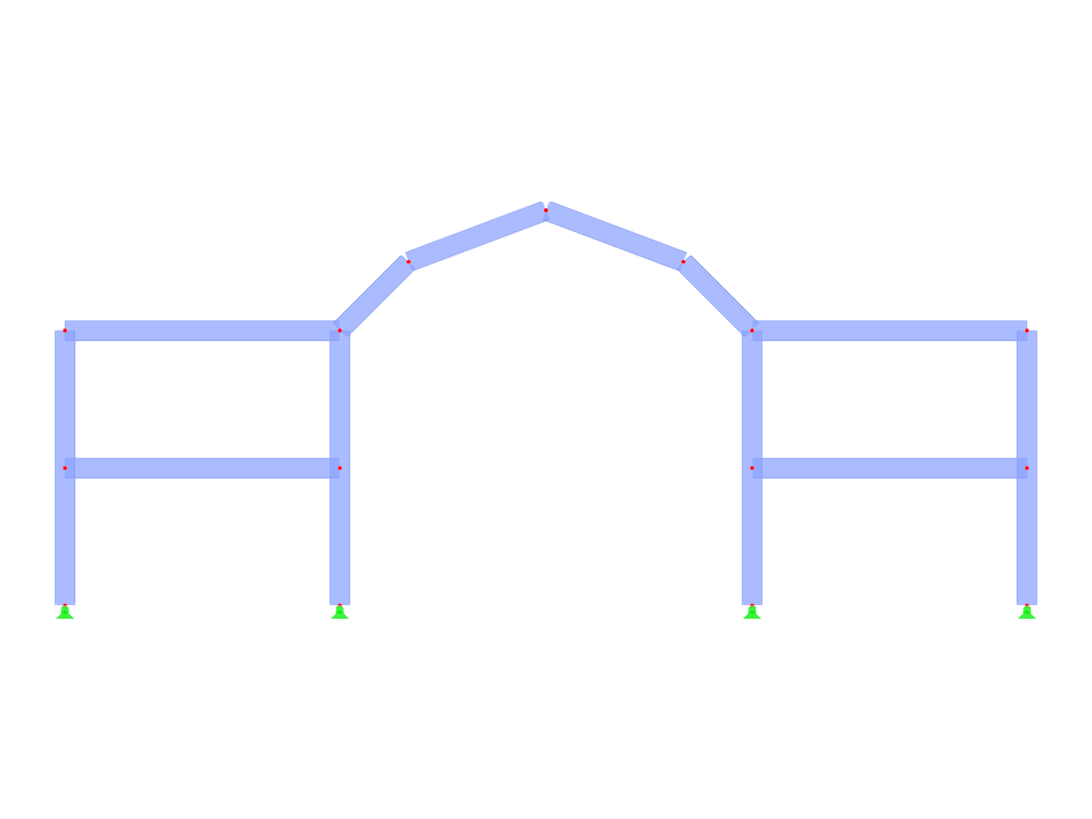 Model ID 3308 | F3B016 | Three-Bay Frames
