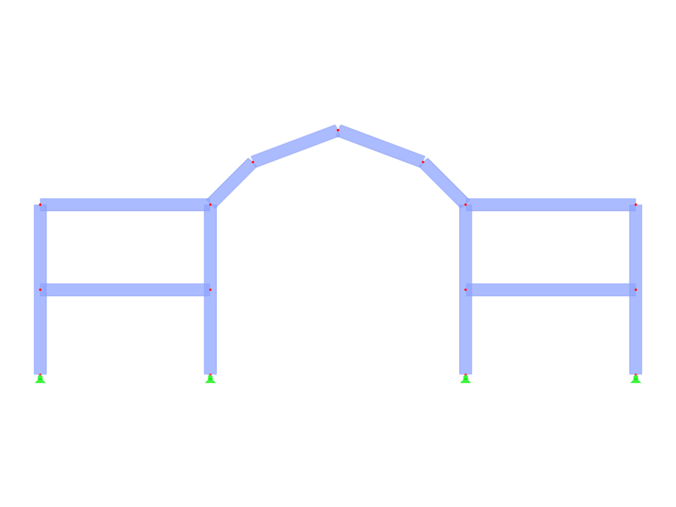 Model ID 3308 | F3B016 | Three-Bay Frames