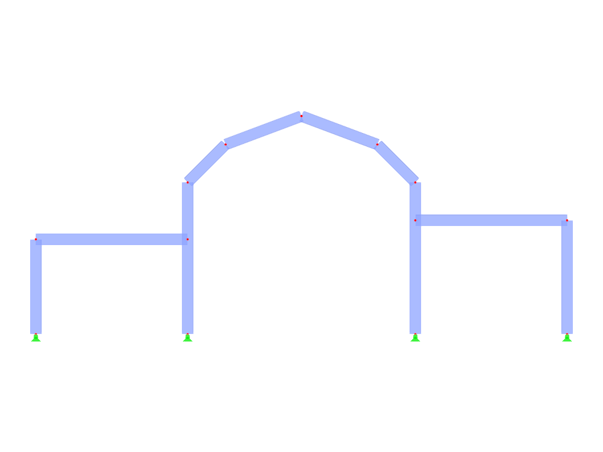 Model ID 3309 | F3B017 | Three-Bay Frames