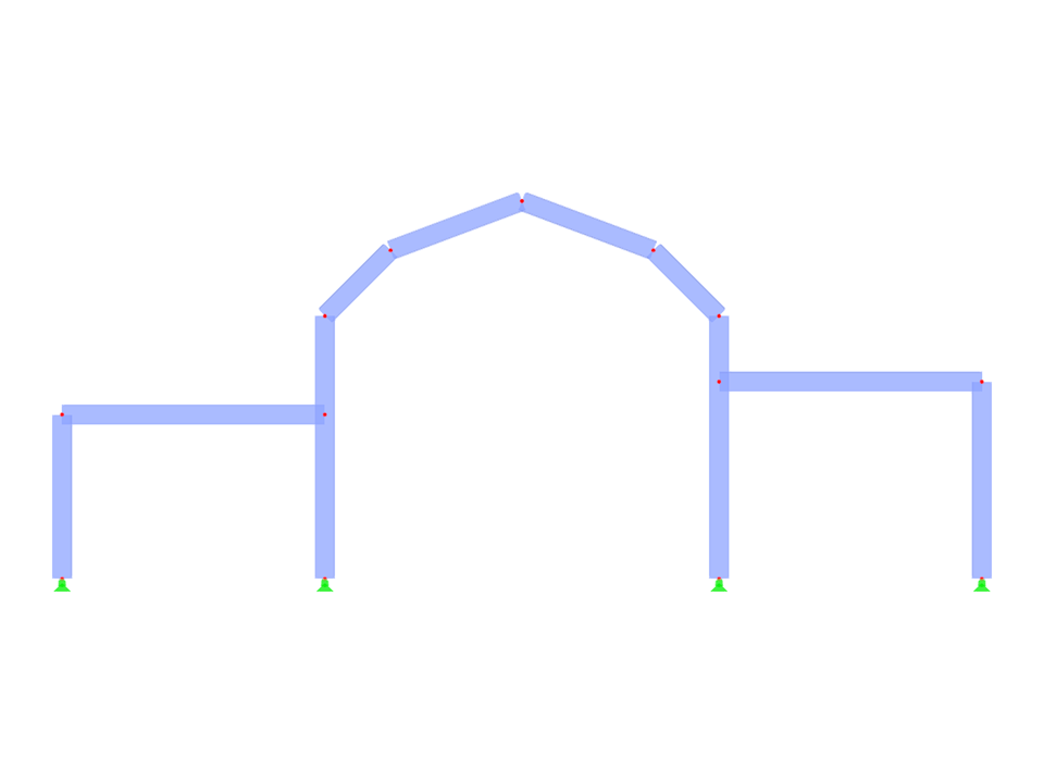 Model ID 3309 | F3B017 | Three-Bay Frames