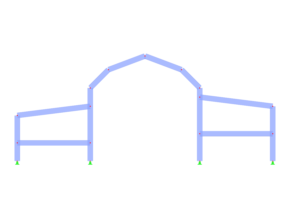 Model ID 3331 | F3B023 | Three-Bay Frames