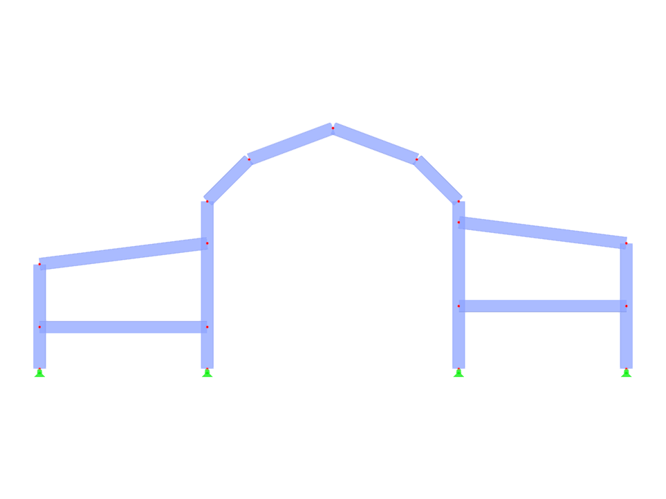 Model ID 3331 | F3B023 | Three-Bay Frames