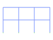 Model ID 3352 | F3B300 | Three-Bay Frames