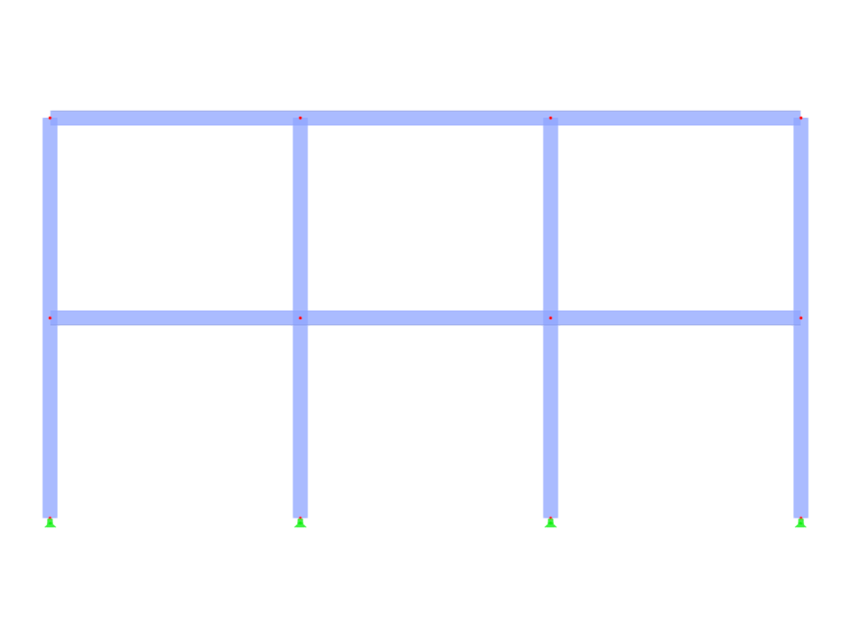 Model ID 3352 | F3B300 | Three-Bay Frames
