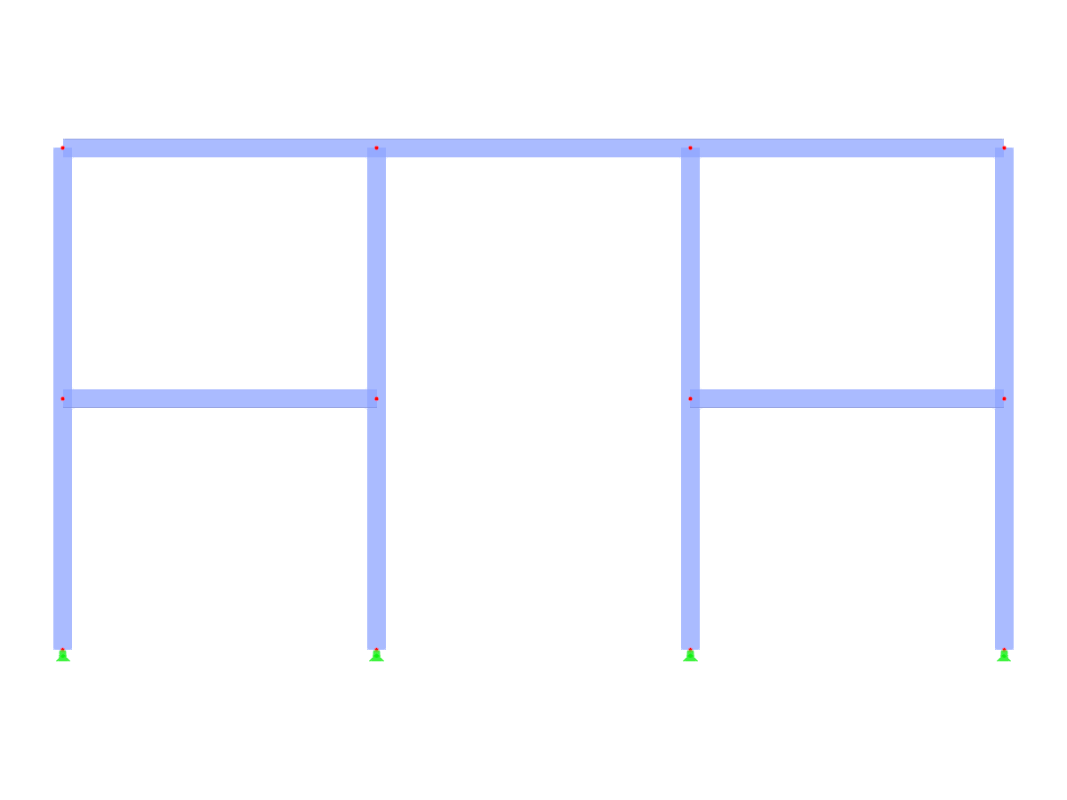 Model ID 3354 | F3B301 | Three-Bay Frames
