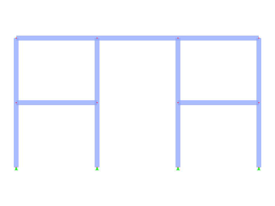 Model ID 3354 | F3B301 | Three-Bay Frames