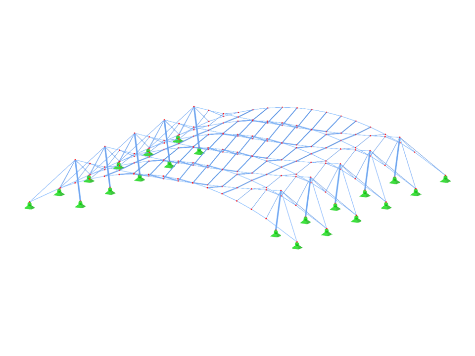 Model ID 3532 | CT002 | Spatial Parallel System with Stabilization Through Counter Cable