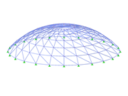 Model ID 3622 | TSC006-a | Truss System for Spherical Planes