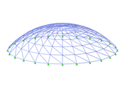 Model ID 3622 | TSC006-a | Truss System for Spherical Planes