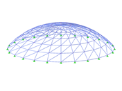 Model ID 3624 | TSC006-b | Truss System for Spherical Planes