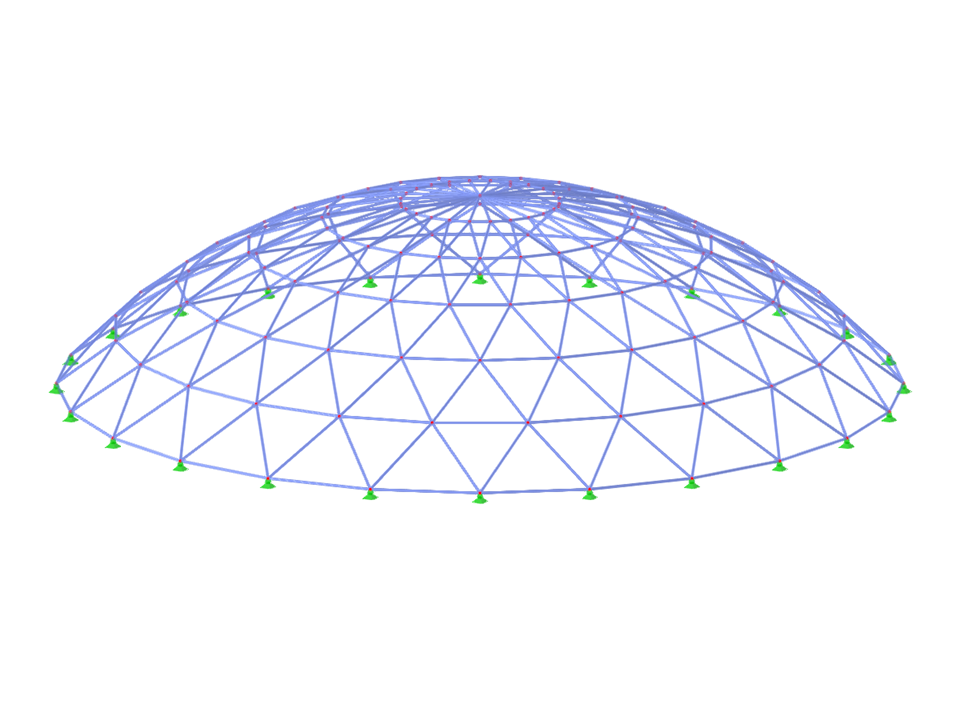 Model ID 3625 | TSC007 | Truss System for Spherical Planes