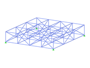 Model ID 3626 | SPT001 | Space Truss
