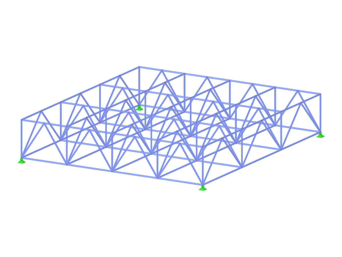 Model ID 3627 | SPT002 | Space Truss