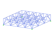 Model ID 3627 | SPT002 | Space Truss
