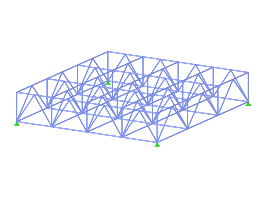 Model ID 3627 | SPT002 | Space Truss