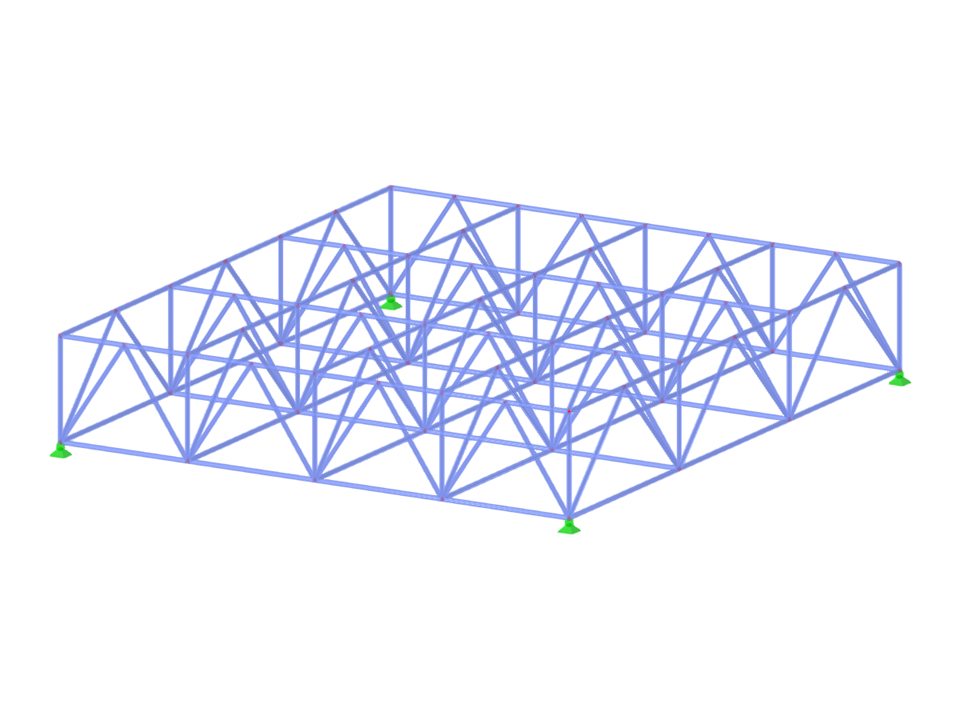 Model ID 3627 | SPT002 | Space Truss