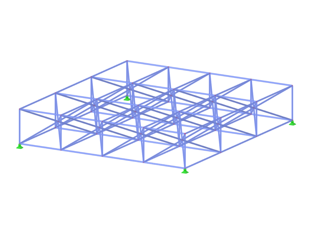 Model ID 3628 | SPT003 | Space Truss