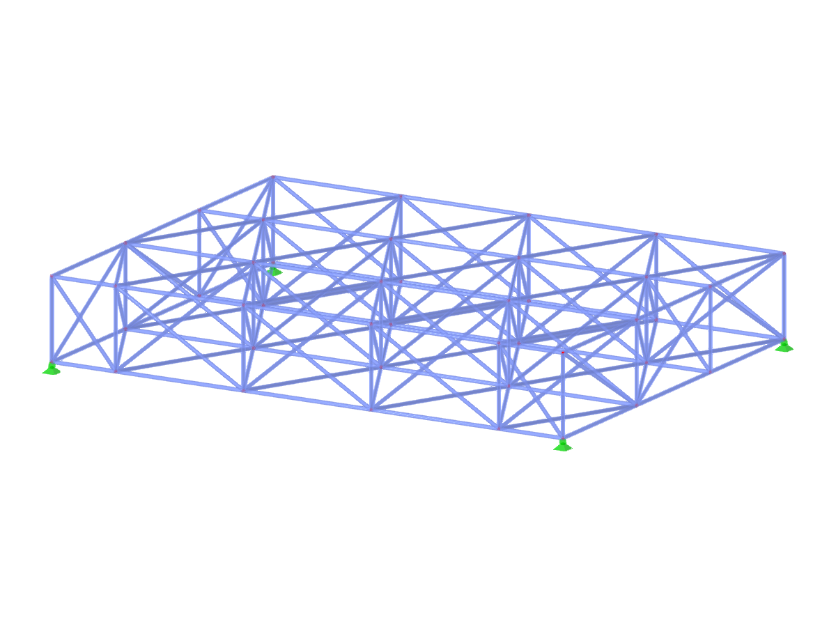 Model ID 3630 | SPT004 | Space Truss
