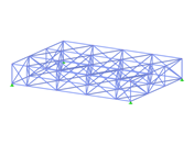 Model ID 3630 | SPT004 | Space Truss