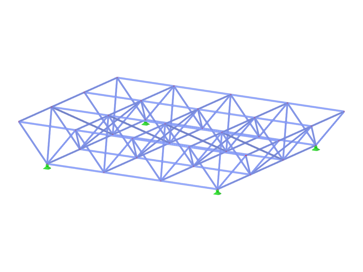 Model ID 3636 | SPT006 | Space Truss