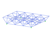 Model ID 3636 | SPT006 | Space Truss