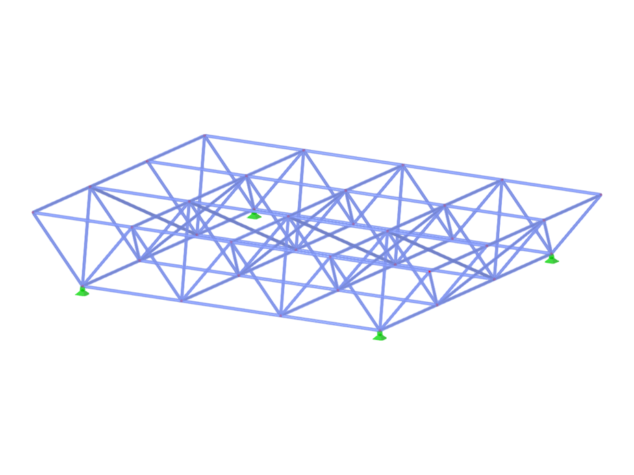 Model ID 3636 | SPT006 | Space Truss