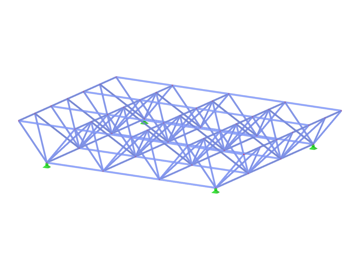 Model ID 3637 | SPT007 | Space Truss