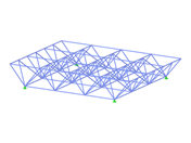 Model ID 3637 | SPT007 | Space Truss