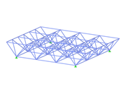 Model ID 3637 | SPT007 | Space Truss