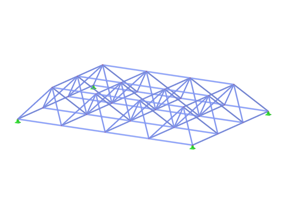 Model ID 3638 | SPT008 | Space Truss