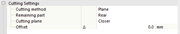 Additional Settings for Plate Cut by Plate