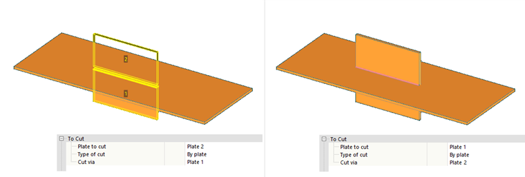 Defining remaining part for Surface cutting method